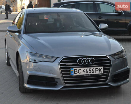Ауди А6 2016 в Львове на Automoto.ua Серый Ауди А6, объемом двигателя 2 л и пробегом 68 тыс. км за 26300 $, фото 2 на Automoto.ua