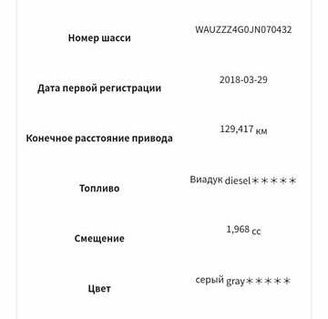 Ауди А6 2017 в Житомире на Automoto.ua Серый Ауди А6, объемом двигателя 2 л и пробегом 130 тыс. км за 26500 $, фото 2 на Automoto.ua