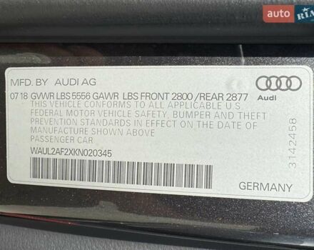 Ауди А6 2018 в Виннице на Automoto.ua Серый Ауди А6, объемом двигателя 3 л и пробегом 72 тыс. км за 35900 $, фото 68 на Automoto.ua
