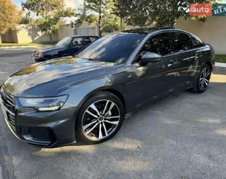 Ауди А6 2022 в Днепре (Днепропетровске) на Automoto.ua Серый Ауди А6, объемом двигателя 2 л и пробегом 48 тыс. км за 44000 $, фото 5 на Automoto.ua