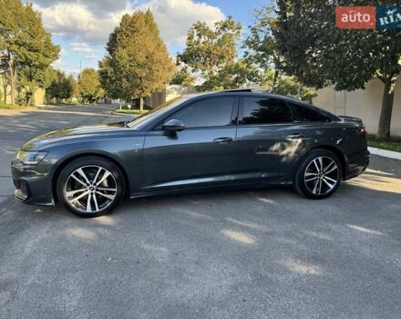 Ауди А6 2022 в Днепре (Днепропетровске) на Automoto.ua Серый Ауди А6, объемом двигателя 2 л и пробегом 48 тыс. км за 44000 $, фото 10 на Automoto.ua