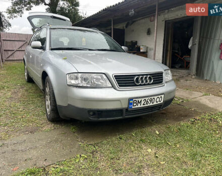Серый Ауди А6, объемом двигателя 2.5 л и пробегом 370 тыс. км за 4300 $, фото 1 на Automoto.ua