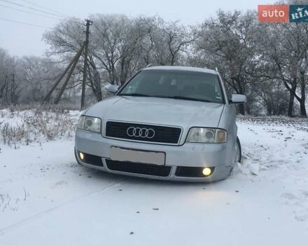 Серый Ауди А6, объемом двигателя 2.5 л и пробегом 255 тыс. км за 4200 $, фото 1 на Automoto.ua