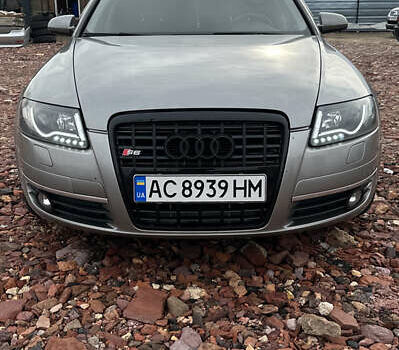 Серый Ауди А6, объемом двигателя 3 л и пробегом 322 тыс. км за 8000 $, фото 2 на Automoto.ua