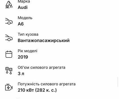 Ауди А6 2019 в Черкассах на Automoto.ua Серый Ауди А6, объемом двигателя 3 л и пробегом 240 тыс. км за 35999 $, фото 102 на Automoto.ua