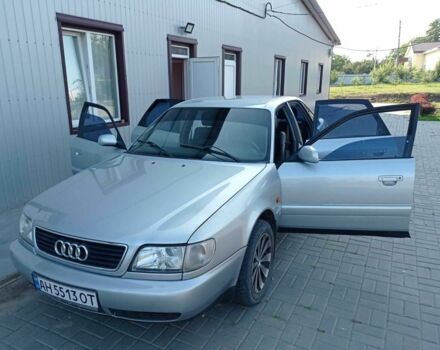 Сірий Ауді А6, об'ємом двигуна 1.8 л та пробігом 319 тис. км за 3200 $, фото 1 на Automoto.ua