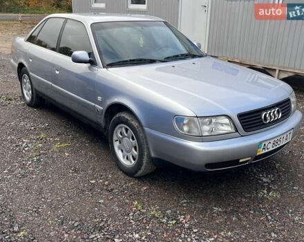 Сірий Ауді А6, об'ємом двигуна 2.6 л та пробігом 326 тис. км за 3100 $, фото 1 на Automoto.ua