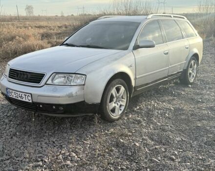 Серый Ауди А6, объемом двигателя 2.5 л и пробегом 386 тыс. км за 3050 $, фото 1 на Automoto.ua