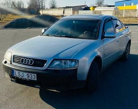Сірий Ауді А6, об'ємом двигуна 2.5 л та пробігом 420 тис. км за 2950 $, фото 1 на Automoto.ua