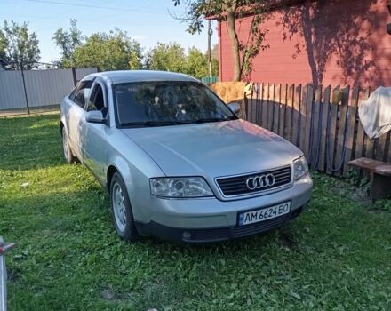Серый Ауди А6, объемом двигателя 1.8 л и пробегом 297 тыс. км за 3100 $, фото 1 на Automoto.ua
