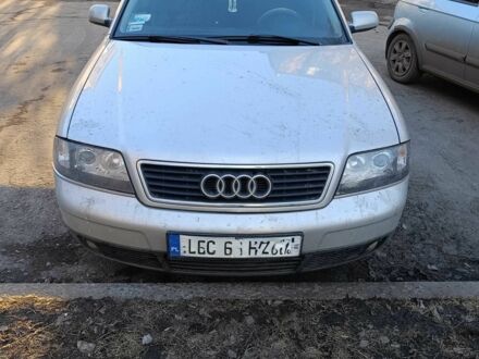 Серый Ауди А6, объемом двигателя 2.5 л и пробегом 360 тыс. км за 1821 $, фото 1 на Automoto.ua