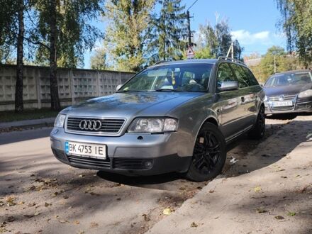 Серый Ауди А6, объемом двигателя 2.5 л и пробегом 365 тыс. км за 3600 $, фото 1 на Automoto.ua