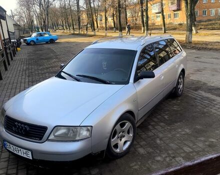 Серый Ауди А6, объемом двигателя 2.5 л и пробегом 390 тыс. км за 3200 $, фото 1 на Automoto.ua