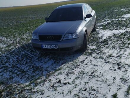 Серый Ауди А6, объемом двигателя 2.5 л и пробегом 377 тыс. км за 4350 $, фото 1 на Automoto.ua