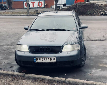 Сірий Ауді А6, об'ємом двигуна 2.5 л та пробігом 495 тис. км за 3800 $, фото 1 на Automoto.ua