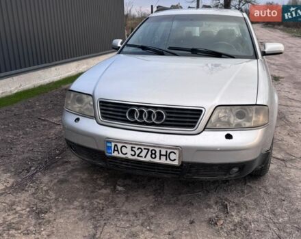 Серый Ауди А6, объемом двигателя 2.5 л и пробегом 279 тыс. км за 4200 $, фото 1 на Automoto.ua
