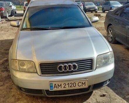 Серый Ауди А6, объемом двигателя 2.5 л и пробегом 311 тыс. км за 4200 $, фото 1 на Automoto.ua