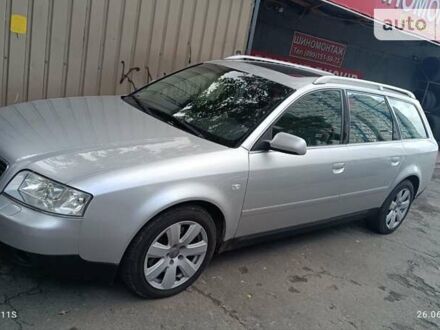 Серый Ауди А6, объемом двигателя 2.5 л и пробегом 350 тыс. км за 3000 $, фото 1 на Automoto.ua