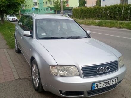 Ауді А6 2002 у Луцьку на Automoto.ua Сірий Ауді А6, об'ємом двигуна 2 л та пробігом 289 тис. км за 3700 $, фото 1 на Automoto.ua