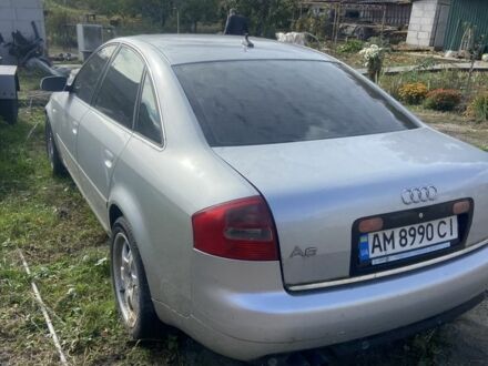 Серый Ауди А6, объемом двигателя 3 л и пробегом 400 тыс. км за 2100 $, фото 1 на Automoto.ua