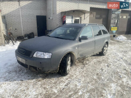 Серый Ауди А6, объемом двигателя 2.5 л и пробегом 419 тыс. км за 3000 $, фото 1 на Automoto.ua