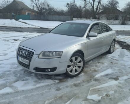 Серый Ауди А6, объемом двигателя 3 л и пробегом 370 тыс. км за 6800 $, фото 1 на Automoto.ua