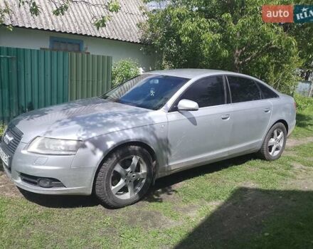 Серый Ауди А6, объемом двигателя 2.4 л и пробегом 301 тыс. км за 6100 $, фото 1 на Automoto.ua