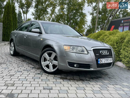 Ауді А6 2004 у Самборе на Automoto.ua Сірий Ауді А6, об'ємом двигуна 2.97 л та пробігом 400 тис. км за 7400 $, фото 1 на Automoto.ua