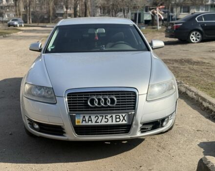 Серый Ауди А6, объемом двигателя 2.4 л и пробегом 264 тыс. км за 5350 $, фото 1 на Automoto.ua