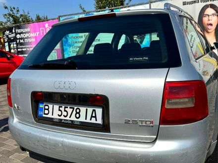 Серый Ауди А6, объемом двигателя 2.5 л и пробегом 365 тыс. км за 5200 $, фото 1 на Automoto.ua