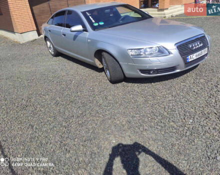 Ауді А6 2004 у Камінь-Каширський на Automoto.ua Сірий Ауді А6, об'ємом двигуна 2.97 л та пробігом 350 тис. км за 4500 $, фото 1 на Automoto.ua