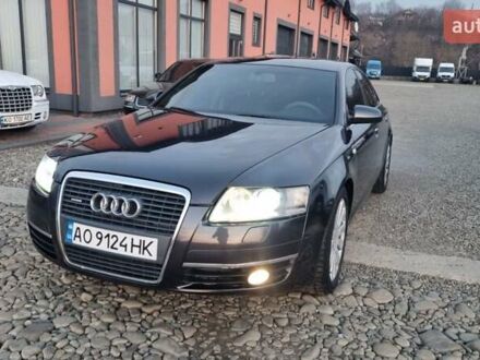 Ауді А6 2004 у Тячеве на Automoto.ua Сірий Ауді А6, об'ємом двигуна 2.97 л та пробігом 225 тис. км за 7200 $, фото 1 на Automoto.ua