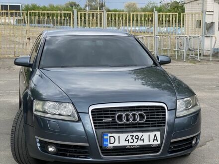 Ауди А6 2004 в Днепре (Днепропетровске) на Automoto.ua Серый Ауди А6, объемом двигателя 3 л и пробегом 376 тыс. км за 7800 $, фото 1 на Automoto.ua
