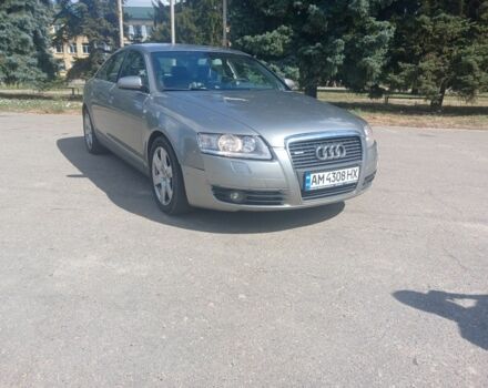 Серый Ауди А6, объемом двигателя 3 л и пробегом 380 тыс. км за 7008 $, фото 1 на Automoto.ua