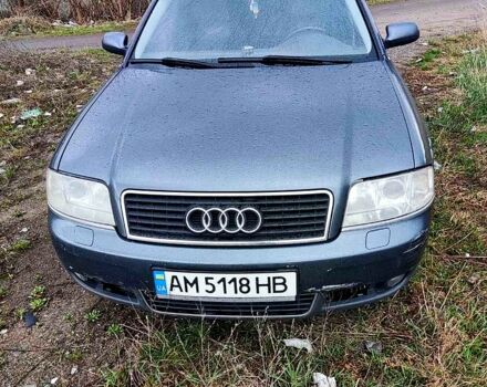 Серый Ауди А6, объемом двигателя 2.5 л и пробегом 180 тыс. км за 4319 $, фото 1 на Automoto.ua