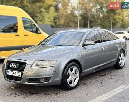 Сірий Ауді А6, об'ємом двигуна 2.4 л та пробігом 345 тис. км за 6200 $, фото 1 на Automoto.ua