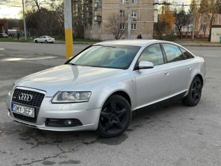 Серый Ауди А6, объемом двигателя 2 л и пробегом 123 тыс. км за 3500 $, фото 1 на Automoto.ua