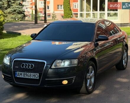 Серый Ауди А6, объемом двигателя 3 л и пробегом 330 тыс. км за 7200 $, фото 1 на Automoto.ua
