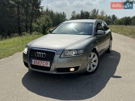 Серый Ауди А6, объемом двигателя 3 л и пробегом 282 тыс. км за 5800 $, фото 1 на Automoto.ua