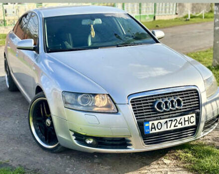 Серый Ауди А6, объемом двигателя 3 л и пробегом 401 тыс. км за 7200 $, фото 1 на Automoto.ua