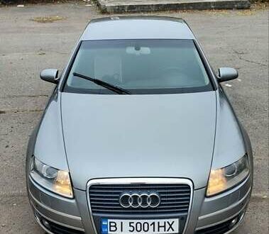 Серый Ауди А6, объемом двигателя 3 л и пробегом 320 тыс. км за 8000 $, фото 1 на Automoto.ua