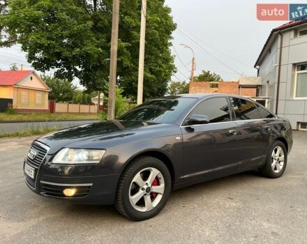 Серый Ауди А6, объемом двигателя 3 л и пробегом 330 тыс. км за 7200 $, фото 1 на Automoto.ua