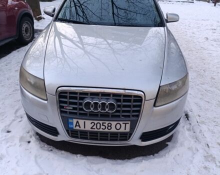 Серый Ауди А6, объемом двигателя 2.4 л и пробегом 213 тыс. км за 6500 $, фото 1 на Automoto.ua