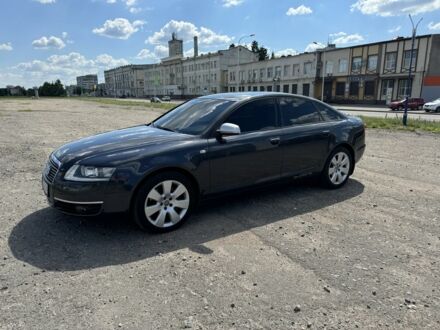 Серый Ауди А6, объемом двигателя 3 л и пробегом 210 тыс. км за 8800 $, фото 1 на Automoto.ua