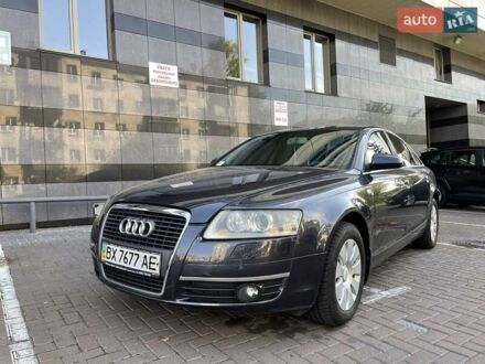 Ауди А6 2006 в Киеве на Automoto.ua Серый Ауди А6, объемом двигателя 2.4 л и пробегом 197 тыс. км за 9200 $, фото 1 на Automoto.ua