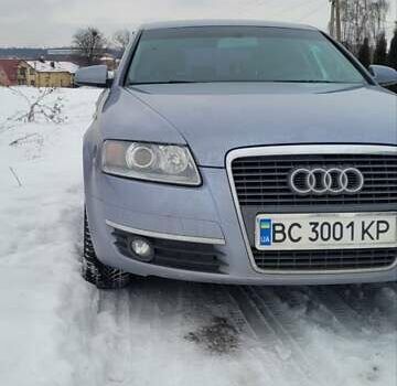 Серый Ауди А6, объемом двигателя 2 л и пробегом 220 тыс. км за 6250 $, фото 1 на Automoto.ua