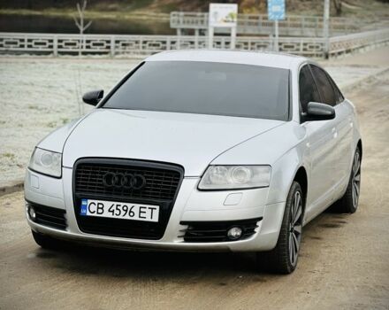 Серый Ауди А6, объемом двигателя 3 л и пробегом 374 тыс. км за 6500 $, фото 1 на Automoto.ua