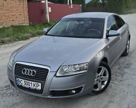 Сірий Ауді А6, об'ємом двигуна 2 л та пробігом 220 тис. км за 6000 $, фото 1 на Automoto.ua