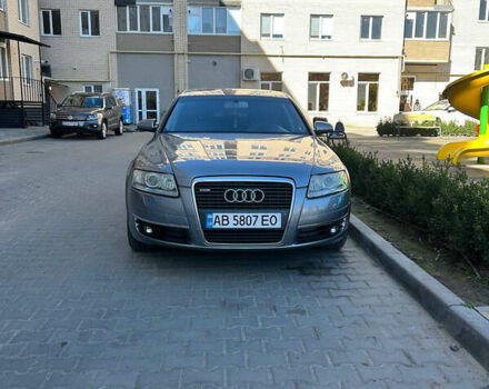 Серый Ауди А6, объемом двигателя 3 л и пробегом 297 тыс. км за 9100 $, фото 1 на Automoto.ua