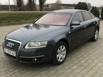 Сірий Ауді А6, об'ємом двигуна 3.2 л та пробігом 253 тис. км за 7100 $, фото 1 на Automoto.ua